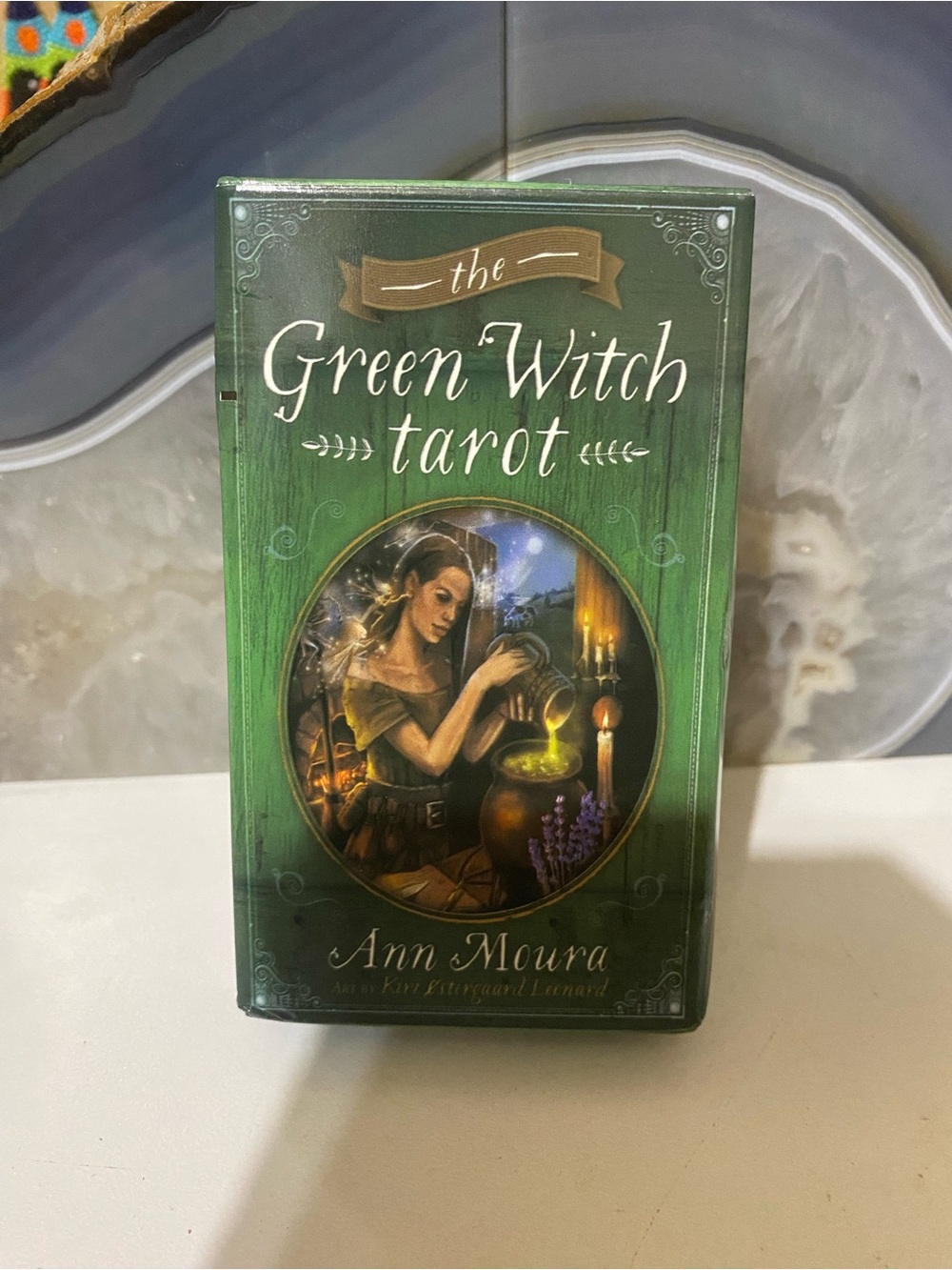 The Green Witch Tarot Deck by Ann Moura - Green